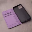 Smart Caro Case oldalra nyíló tok iPhone 16 Plus 6,7", lila