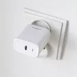 Maxlife MXTC-10-20C PD QC hálózati töltő 1x USB-C 20W, fehér