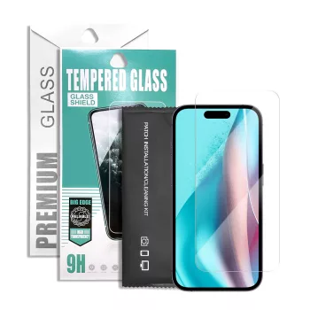   Tempered glass 2,5D Premium iPhone 16 Pro 6,3" edzett üvegfólia