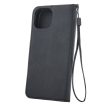 Smart Fancy case iPhone 16 Plus 6,7" tok, fekete
