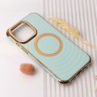Circle Glam Mag case iPhone 16 6,1" tok, menta