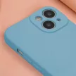Silicone Case hátlap, tok iPhone 14 6,1", kék
