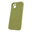 Silicone Case hátlap, tok iPhone 15 6,1", zöld