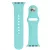 Apple Watch Silicone band S/M méretű óraszíj 42/44/45 mm, zöld