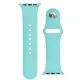 Apple Watch Silicone band S/M méretű óraszíj 42/44/45 mm, zöld