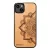 Bewood Mandala Apple Tree Wooden Case iPhone 14 Plus - tok, barna