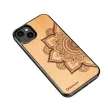 Bewood Mandala Apple Tree Wooden Case iPhone 14 Plus - tok, barna