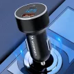 Wozinsky WDCCAC USB-C USB-A 36W autós töltő, fekete