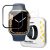 Wozinsky Watch Glass hibrid üvegfólia Apple Watch 7 45 mm, fekete