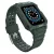 Protect óraszíj Band tok óraszíj Apple Watch 7/SE (41/40/38mm) tok Armor Watch Cover, zöld