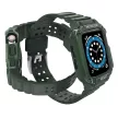 Protect óraszíj Band tok óraszíj Apple Watch 7/SE (41/40/38mm) tok Armor Watch Cover, zöld