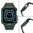 Protect óraszíj Band tok óraszíj Apple Watch 7/SE (41/40/38mm) tok Armor Watch Cover, zöld