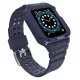 Protect óraszíj Band tok óraszíj Apple Watch 7/SE (41/40/38mm) tok Armor Watch Cover, kék