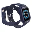 Protect óraszíj Band tok óraszíj Apple Watch 7/SE (41/40/38mm) tok Armor Watch Cover, kék