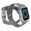 Protect óraszíj Band tok óraszíj Apple Watch 7/SE (41/40/38mm) tok Armor Watch Cover, szürke