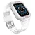 Protect óraszíj Band tok óraszíj Apple Watch 7/SE (41/40/38mm) tok Armor Watch Cover, fehér