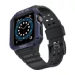 Protect óraszíj Band tok óraszíj Apple Watch 7/SE (41/40/38mm) tok Armor Watch Cover, fekete