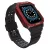 Protect óraszíj Band tok óraszíj Apple Watch 7/SE (41/40/38mm) tok Armor Watch Cover, fekete