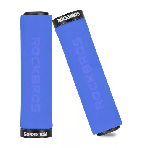 Rockbros BT1001BKRD szivacs kerékpár kormány markolat - fekete és kék
