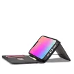 Magnet Card Case case iPhone 14 Plus flip cover wallet stand tok, fekete