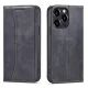 Magnet Fancy Case case iPhone 14 Plus flip cover wallet stand tok, fekete
