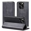 Magnet Fancy Case case iPhone 14 Plus flip cover wallet stand tok, fekete