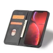 Magnet Fancy Case case iPhone 14 Plus flip cover wallet stand tok, fekete
