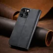 Magnet Fancy Case case iPhone 14 Plus flip cover wallet stand tok, fekete