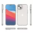 Spring Case case iPhone 14 Plus silicone case a frame tok, fekete