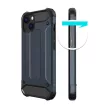 Hybrid Armor case iPhone 14 Plus armotok, piros hybrid case tok, fekete