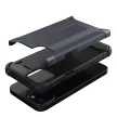 Hybrid Armor case iPhone 14 Plus armotok, piros hybrid case tok, fekete