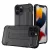Hybrid Armor case iPhone 14 Pro Max armotok, piros hybrid case tok, fekete