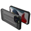 Hybrid Armor case iPhone 14 Pro Max armotok, piros hybrid case tok, fekete