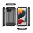 Hybrid Armor case iPhone 14 Pro Max armotok, piros hybrid case tok, fekete