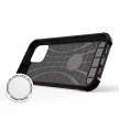 Hybrid Armor case iPhone 14 Pro Max armotok, piros hybrid case tok, fekete