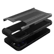 Hybrid Armor case iPhone 14 Pro Max armotok, piros hybrid case tok, fekete