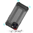 Hybrid Armor case iPhone 14 Pro Max armotok, piros hybrid case tok, fekete