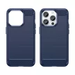 Carbon Case iPhone 14 Pro Max flexible gel back cover tok, kék