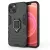 Ring Armor case iPhone 14 Plus armotok, piros cover magnetic holder ring tok, fekete
