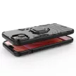 Ring Armor case iPhone 14 Plus armotok, piros cover magnetic holder ring tok, fekete