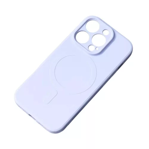 MagSafe Compatible Silicone Case iPhone 15 Plus Silicone Case tok, kék