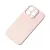 MagSafe compatible silicone case iPhone 15 Plus Silicone Case tok, bézs