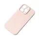 MagSafe compatible silicone case iPhone 15 Plus Silicone Case tok, bézs