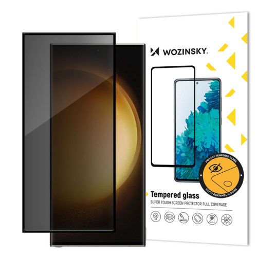 Wozinsky Tempered Privacy Glass Privacy Glass Anti-spy Filter Samsung Galaxy S24 Ultra betekintésvédő üvegfólia