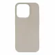 Liquid Silicone Case MagSafe iPhone 16 Pro - tok, bézs