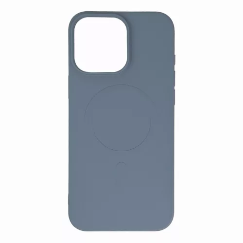 Liquid Silicone Case MagSafe iPhone 16 Pro Max - tok, kék