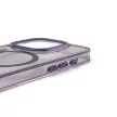 Glitter Case MagSafe iPhone 16 Pro Max - tok, lila