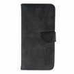 Leather Book Case iPhone 16 tok, fekete