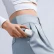 Wozinsky WF16-YLS mini powerbank 5000mAh 15W Lightning csatlakozóval, beépített Type-C kábellel + vezeték nélküli Apple Watch töltés, fehér