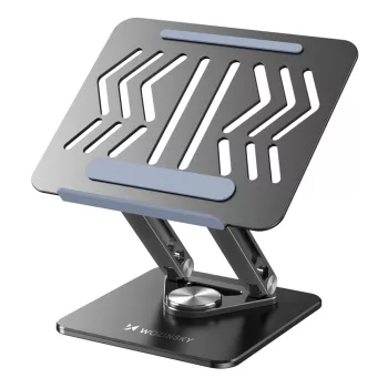 Wozinsky WRS-CPY84SB 360 alumínium laptop állvány, fekete